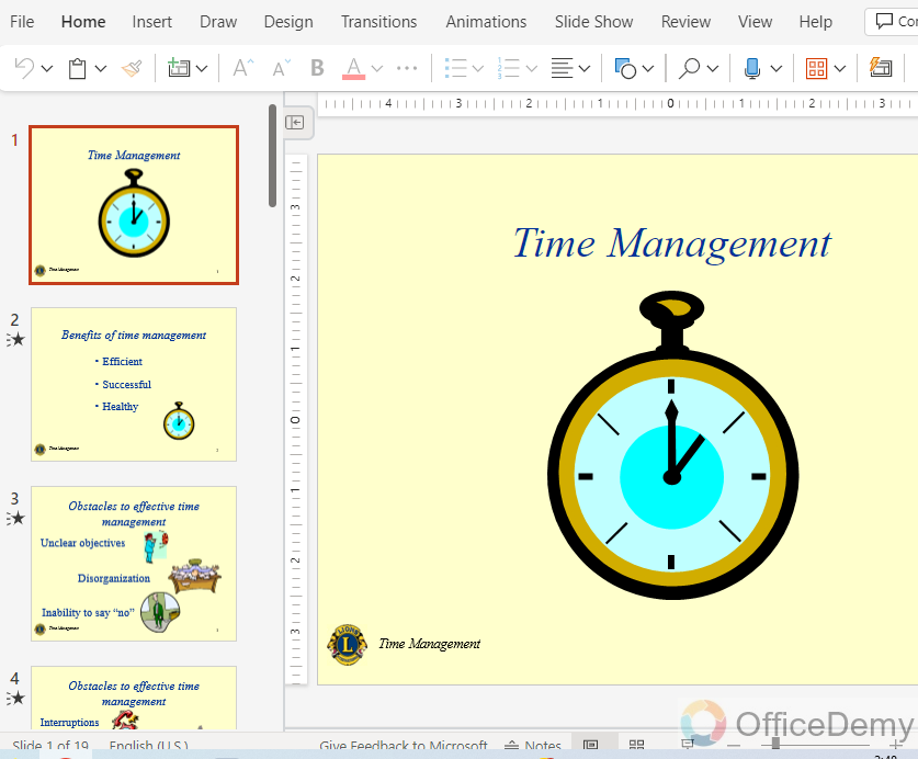 how to insert powerpoint into onenote 23