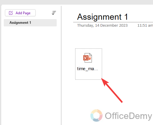 how to insert powerpoint into onenote 24