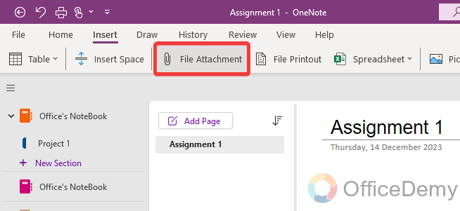 how to insert powerpoint into onenote 8