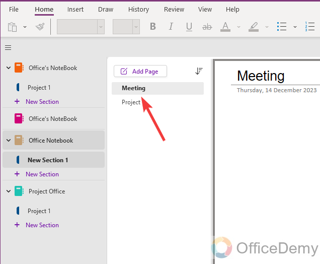 how to link onenote pages 1