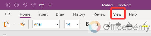 how to make tabs in onenote 2