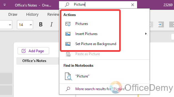 how to search in onenote 11