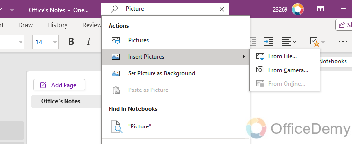 how to search in onenote 12