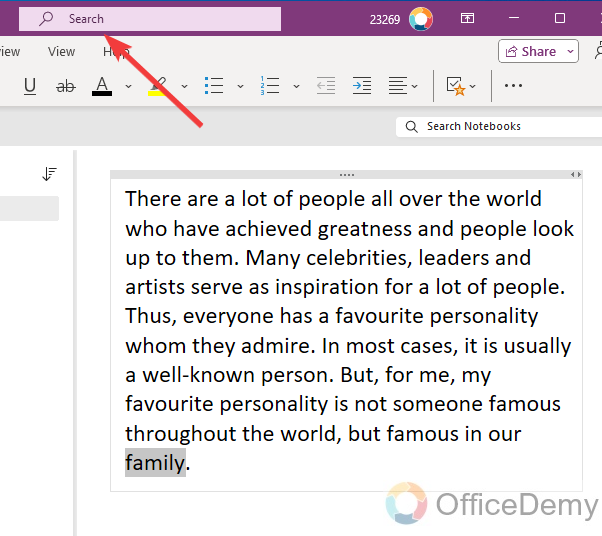 how to search in onenote 19