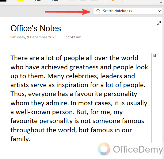how to search in onenote 6