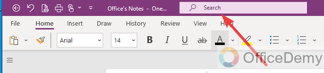 how to search in onenote 9