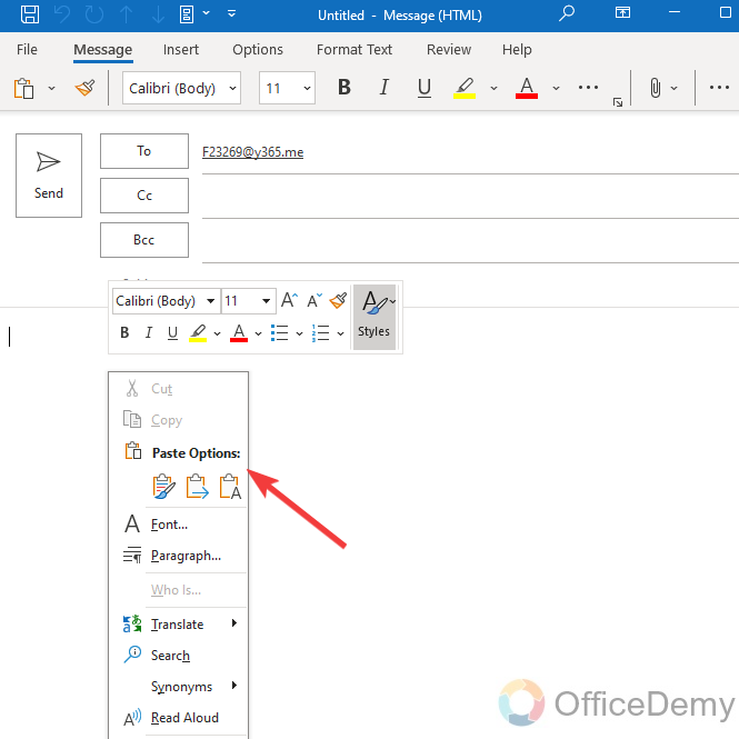 how to share a section in onenote 5