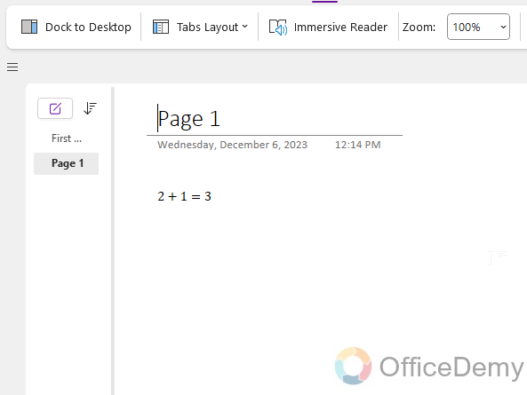How to Change OneNote Tabs from Horizontal to Vertical 5
