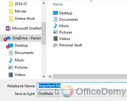 How to Save OneNote Files to OneDrive 6