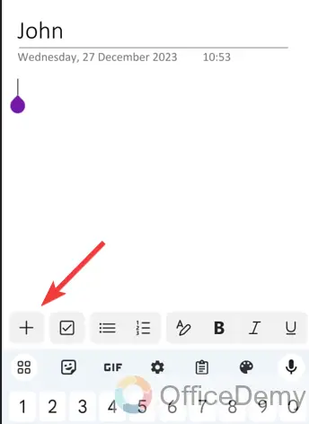 how to add a table in onenote 19