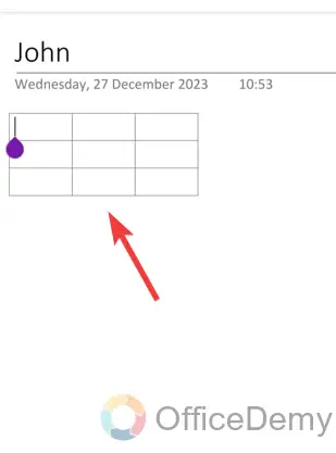 how to add a table in onenote 21