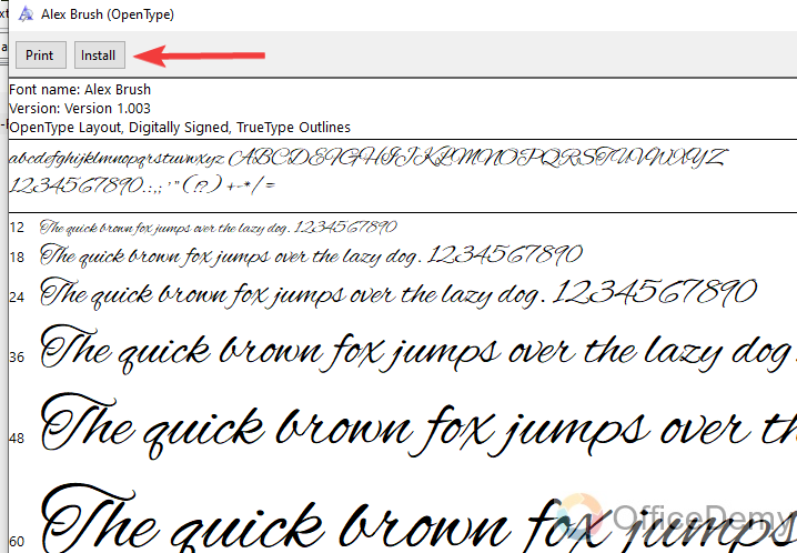 how to add fonts to onenote 11