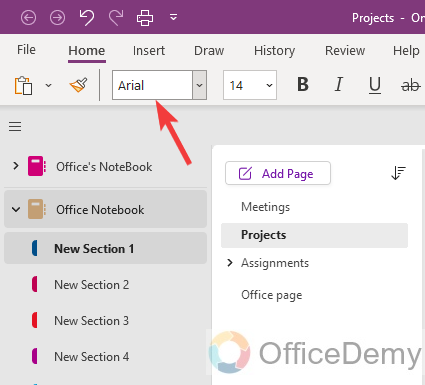 how to add fonts to onenote 12