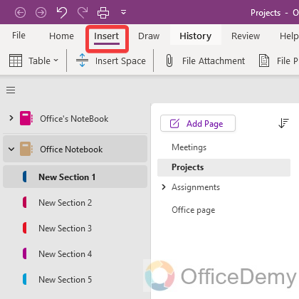 how to add image in onenote 2