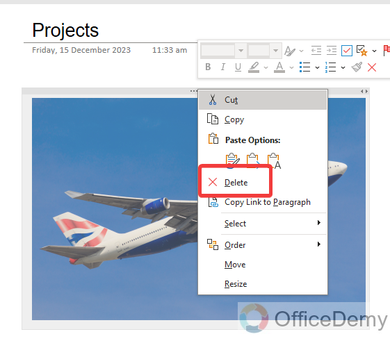 how to add image in onenote 21