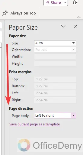 How to Change Page Size And Orientation in Onenote 10