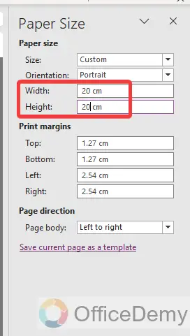 How to Change Page Size And Orientation in Onenote 14