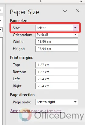 How to Change Page Size And Orientation in Onenote 3
